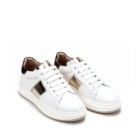 Ženske plitke patike Roberto-Serpentini-8300 bele ravne